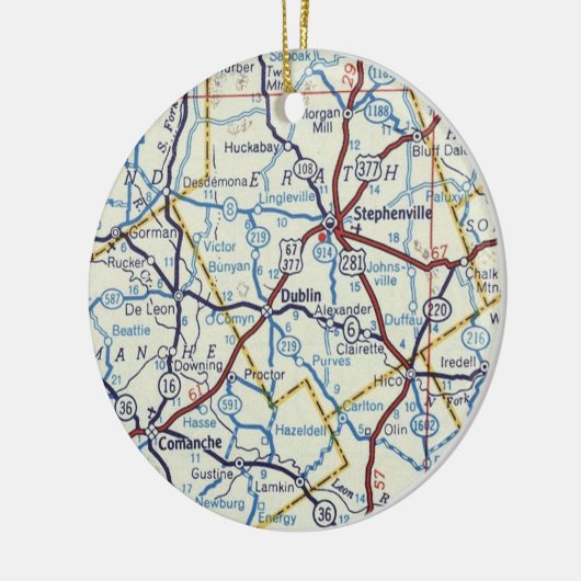 Stephenville Commander and Dublin Ornament (Links)