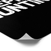 Stepmom Hunting Funny Quote Stepmom Hunting  Poster (Ecke)