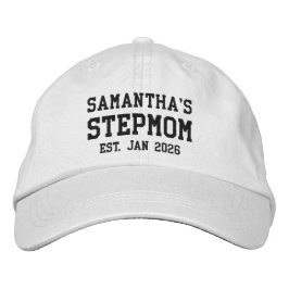Stepmom's Custom Embroidered Hat Bestickte Baseballkappe