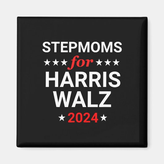 Stepmoms für Kamala Harris Wheimer Magnet (Vorne)