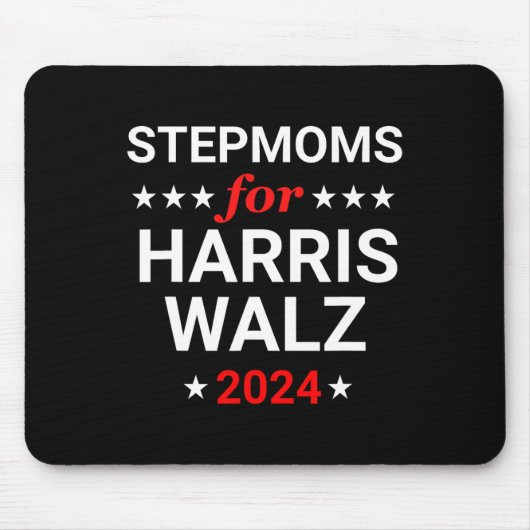 Stepmoms für Kamala Harris Wheimer Mousepad (Vorne)