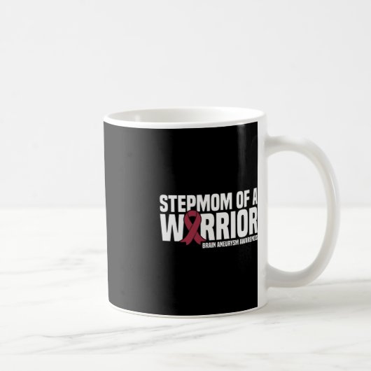 Stepmuth eines Kriegsherren-Hirnaneurysma-Bewussts Kaffeetasse (Rechts)