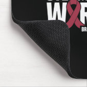 Stepmuth eines Kriegsherren-Hirnaneurysma-Bewussts Mousepad (Ecke)