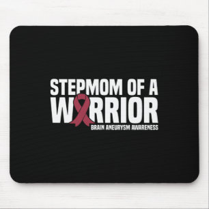 Stepmuth eines Kriegsherren-Hirnaneurysma-Bewussts Mousepad
