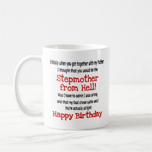 Stepmutter aus Hell Funny Geburtstag  Kaffeetasse