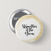 Stepmutter des Groom-Namens Button (Vorne & Hinten)