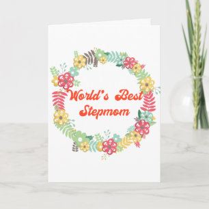 Stepmutter-Muttertag Karte
