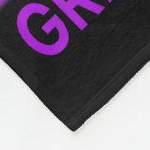 Stepng Into My 45th Birthday Headwrap Black Woman Fleecedecke (Ecke)