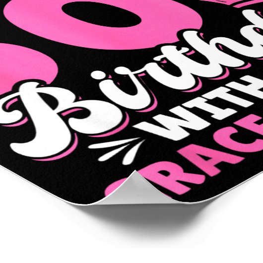 Stepng Into My 50th Birthday With Gods Grace And M Poster (Ecke)