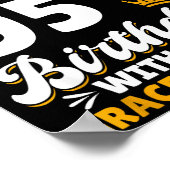 Stepng Into My 95th Birthday With Gods Grace And M Poster (Ecke)