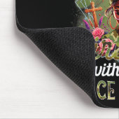 Stepng Into My November Birthday Black Women Chris Mousepad (Ecke)