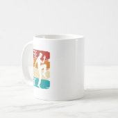 Stepp-Tanz, Shuffle Flap Heel Repeat, Stepp-Tänzer Kaffeetasse (Vorderseite Links)