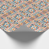 Steppdecke Geschenkpapier (Ecke)
