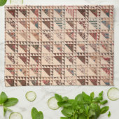 Steppdecke in neutralen Farben Geschirrtuch (Gefaltet)