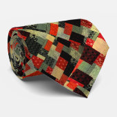 STEPPDECKE KRAWATTE (Gerollt)