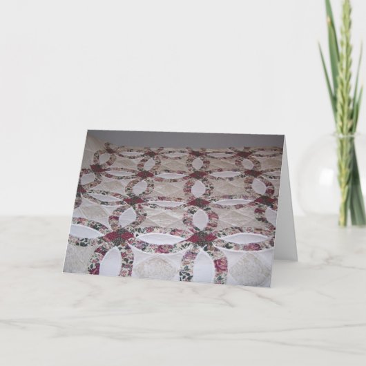 Steppdecke, Mai-Gott-Uhr über Ihnen Karte (Vorderseite)