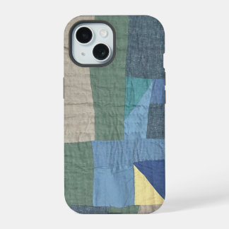 Steppdecke Modern Patchwork Quilt Hülle iPhone 15 Hülle