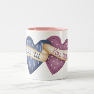 Steppdecke ´til verwelken Sie Zweifarbige Tasse
