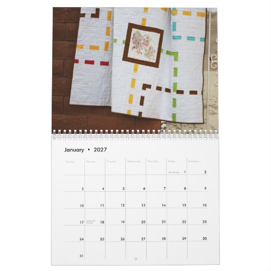 STEPPDECKEN 2014 Wandkalender (Jan 2027)