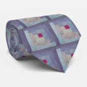 Steppdecken-Block-Krawatte Krawatte (Gerollt)