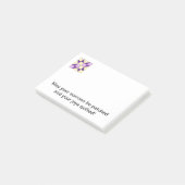 Steppdecken-Block-Post-it-Zettel B Post-it Klebezettel (angewinkelt)