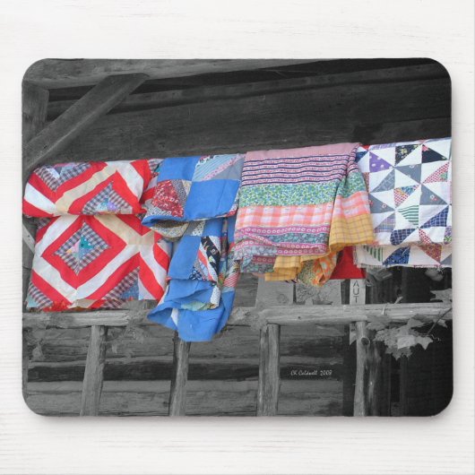 Steppdecken Mousepad (Vorne)