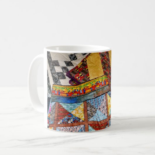 Steppdecken und Steppen Kaffeetasse (Vorderseite Links)