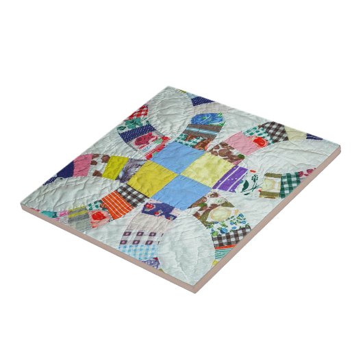 Steppdeckenmuster Fliese (Seite)