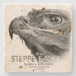 Steppe Eagle ストーンコースター Steinuntersetzer
