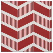 Stepped Chevrons - Ruby Red Stoff (Muster)