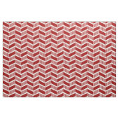 Stepped Chevrons - Ruby Red Stoff (Yard (91,4 cm))