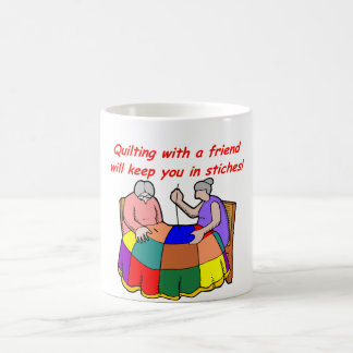 Steppen mit einem Freund Kaffeetasse