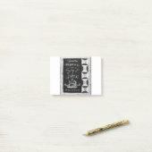 Steppen Post-it Klebezettel (Auf Schreibtisch)