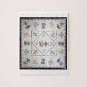 Steppen Sie "im Broderie Perse", c.1800 Puzzle (Vertikal)