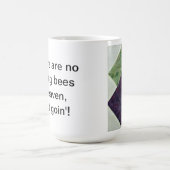 Steppende Biene in Himmel Quilters Tasse (Mittel)