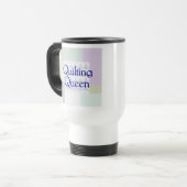 Steppende Königin-Tasse Reisebecher (Vorderseite Links)