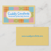 Steppende quilters visitenkarte (Vorne/Hinten)