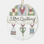 Steppende Waren Keramik Ornament (Links)