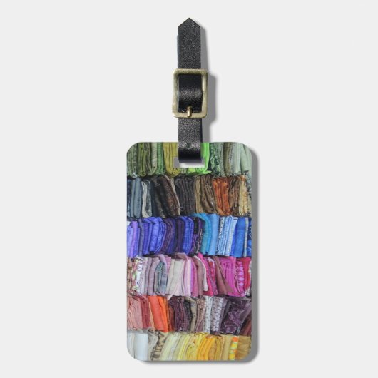 Steppendes Gewebe-Versteck Gepäckanhänger (Vorderseite vertikal)