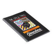 Steppendes Großmutter Geschenk Quilter Nähen Notizblock (Rechte Seite)