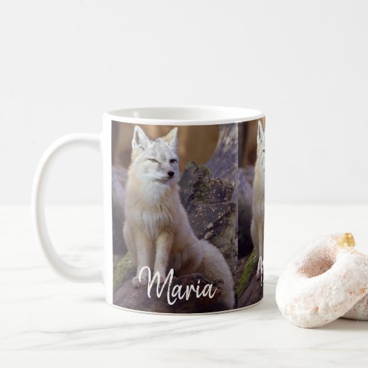 Steppenfuchs-Tasse Kaffeetasse (Mit Donut)