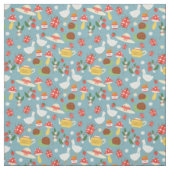 Steppenpilze Stoff (Muster)