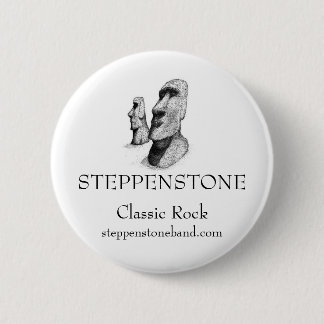 Steppenstone Moai Knopf Button