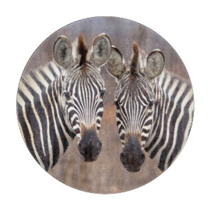 Steppenzebras, Kruger-Nationalpark Schneidebrett