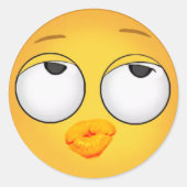 Stepphalter Runder Aufkleber (Vorderseite)