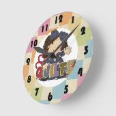 Stepphalterung Runde Wanduhr (Winkel)