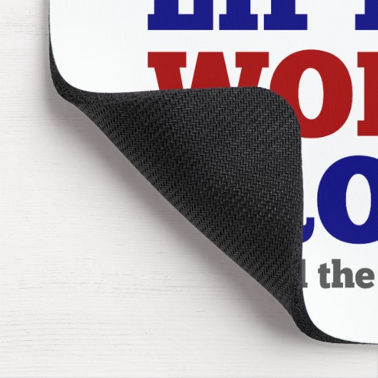 Stepphubschrauber fallen. Gymnastik Mousepad (Ecke)