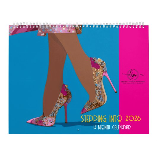 STEPPIN INTO 2026 Calendar Kalender (Titelbild)