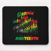 Steppin' Into Juneteenth Mousepad (Vorne)