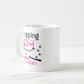 Stepping Into My 42nd Birthday with God's  Kaffeetasse (Vorderseite Links)